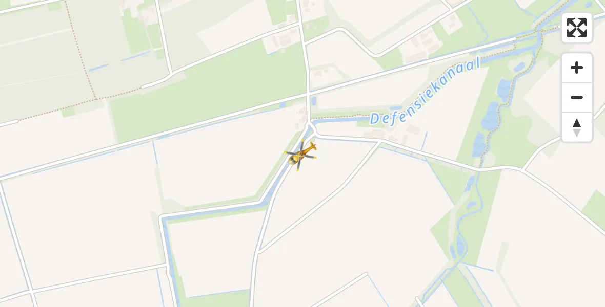 Vluchtroute Traumahelikopter Mill - Mill, 31 mei 2026, 19:35