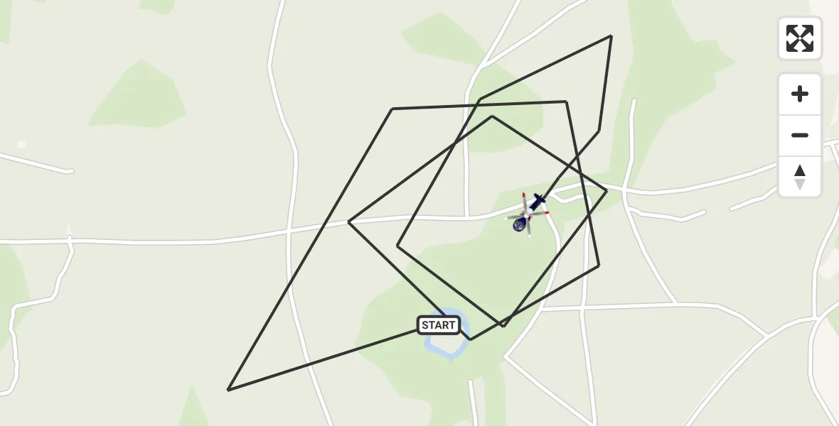 Vluchtroute Politiehelikopter Leende - Leende, 02 juni 2026, 07:16