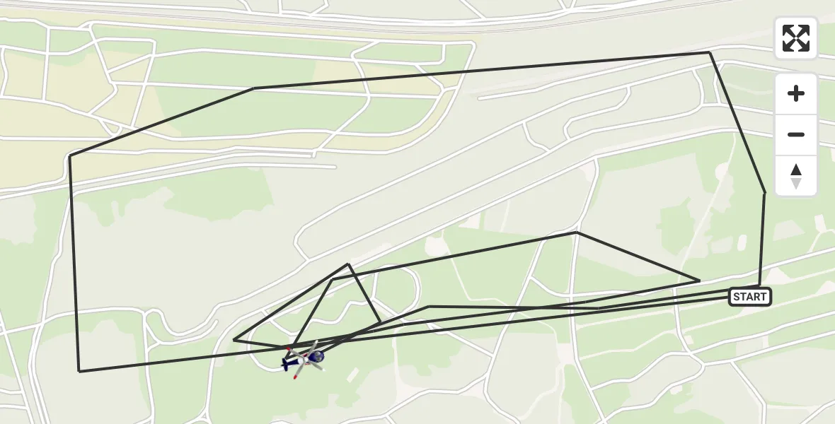 Vluchtroute Politiehelikopter Soest - Soest, 10 juni 2026, 14:05