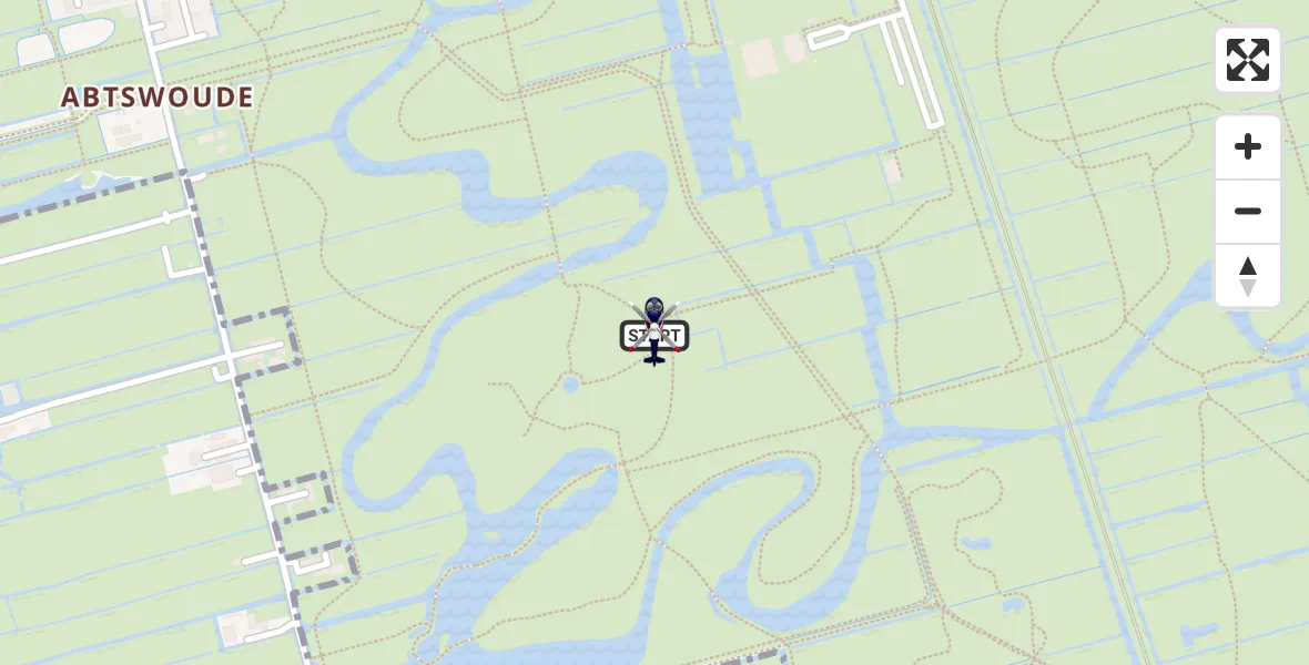 Vluchtroute Politiehelikopter Delft - Delft, 13 juni 2026, 10:55