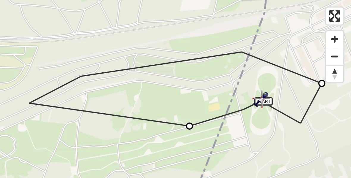 Vluchtroute Politiehelikopter Amersfoort - Amersfoort, 15 juni 2026, 11:06