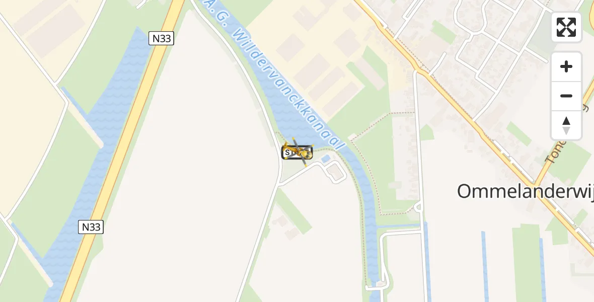 Vluchtroute Traumahelikopter Veendam - Veendam, 18 juni 2026, 11:44