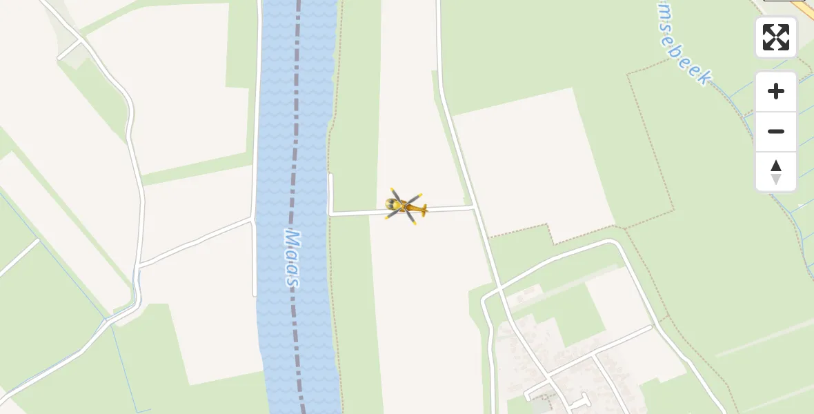 Vluchtroute Traumahelikopter Bergen L - Bergen L, 22 juni 2026, 10:39