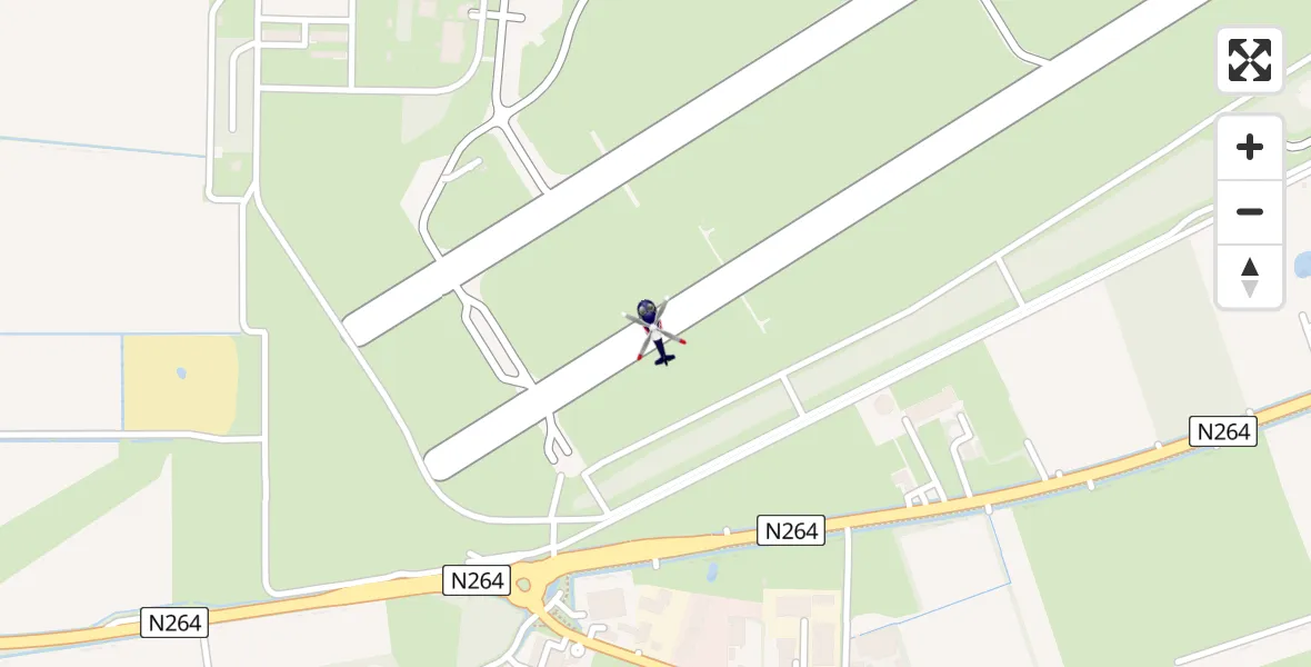 Vluchtroute Politiehelikopter Vliegbasis Volkel - Vliegbasis Volkel, 23 juni 2026, 11:12