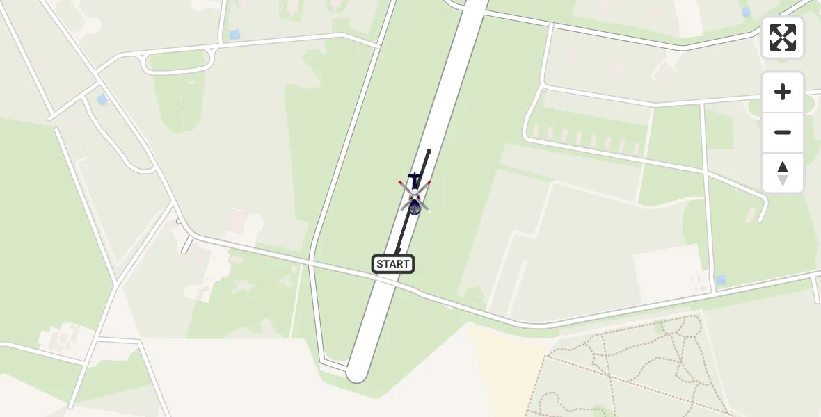 Vluchtroute Politiehelikopter Vliegbasis Gilze Rijen - Vliegbasis Gilze Rijen, 25 juni 2026, 09:00