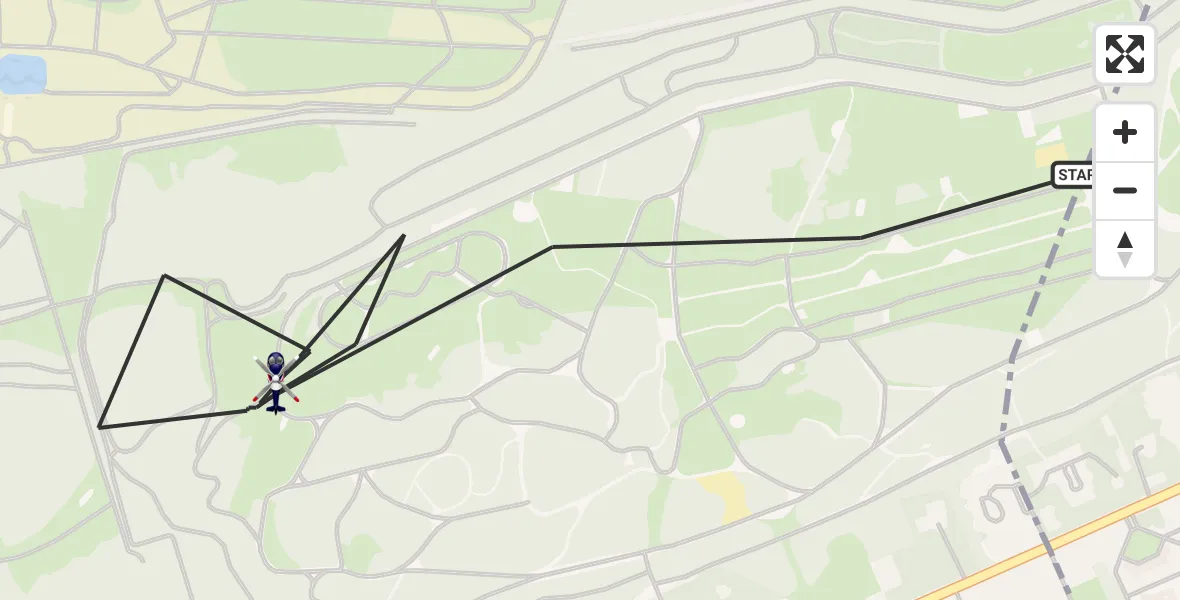 Vluchtroute Politiehelikopter Soest - Soest, 03 juli 2026, 08:50