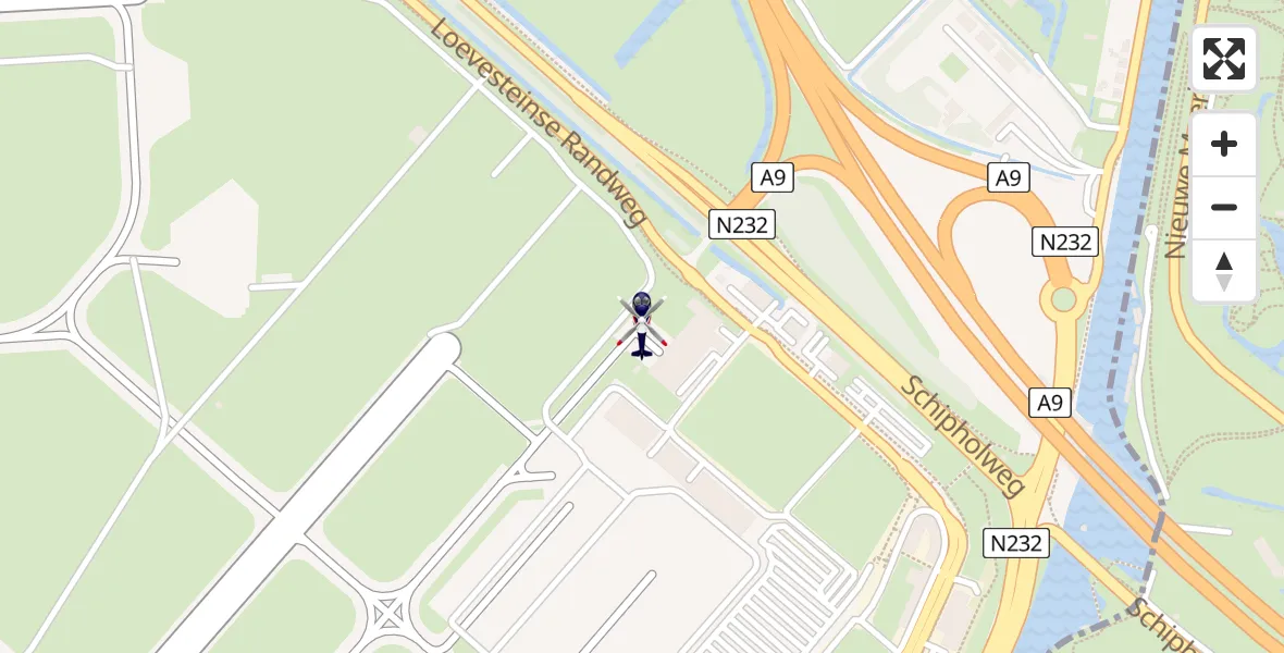 Vluchtroute Politiehelikopter Amsterdam Vliegveld Schiphol - Amsterdam Vliegveld Schiphol, 11 juli 2026, 14:51