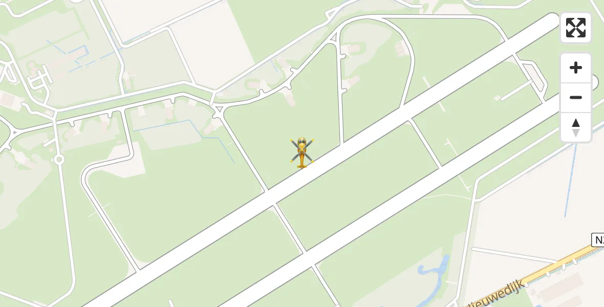 Vluchtroute Traumahelikopter Vliegbasis Volkel - Vliegbasis Volkel, 15 juli 2026, 03:55