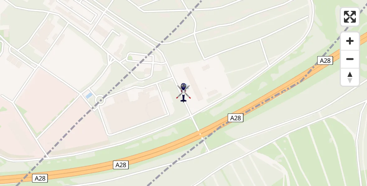 Vluchtroute Politiehelikopter Amersfoort - Amersfoort, 15 juli 2026, 16:34