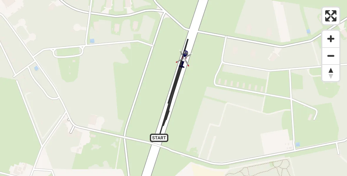 Vluchtroute Politiehelikopter Vliegbasis Gilze Rijen - Vliegbasis Gilze Rijen, 21 juli 2026, 08:47