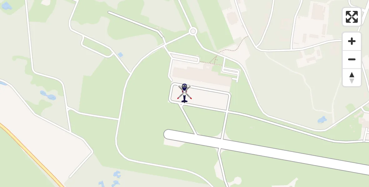Vluchtroute Politiehelikopter Vliegbasis Gilze Rijen - Vliegbasis Gilze Rijen, 21 juli 2026, 09:04