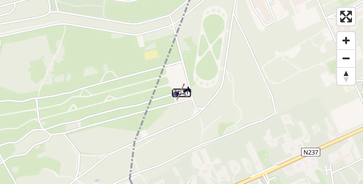 Vluchtroute Politiehelikopter Amersfoort - Amersfoort, 23 juli 2026, 08:28