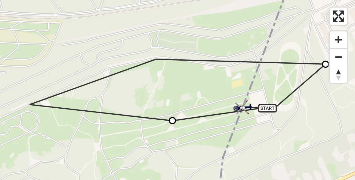 Vluchtroute Politiehelikopter Amersfoort - Amersfoort, 23 juli 2026, 08:37