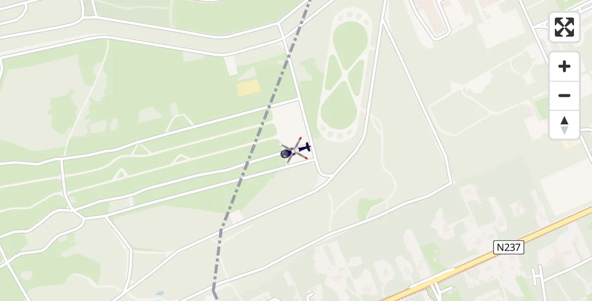Vluchtroute Politiehelikopter Amersfoort - Amersfoort, 23 juli 2026, 09:03