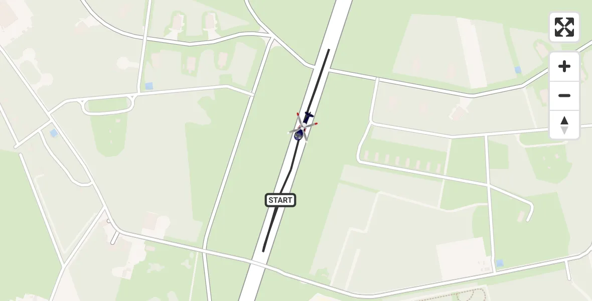 Vluchtroute Politiehelikopter Vliegbasis Gilze Rijen - Vliegbasis Gilze Rijen, 28 juli 2026, 08:52