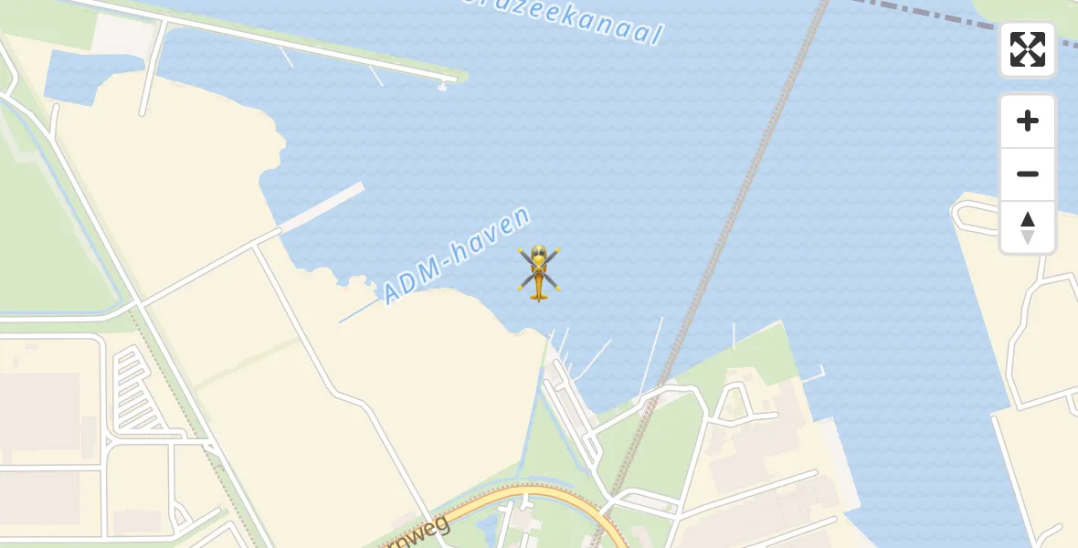 Vluchtroute Traumahelikopter Amsterdam Heliport - Amsterdam Heliport, 29 juli 2026, 07:24