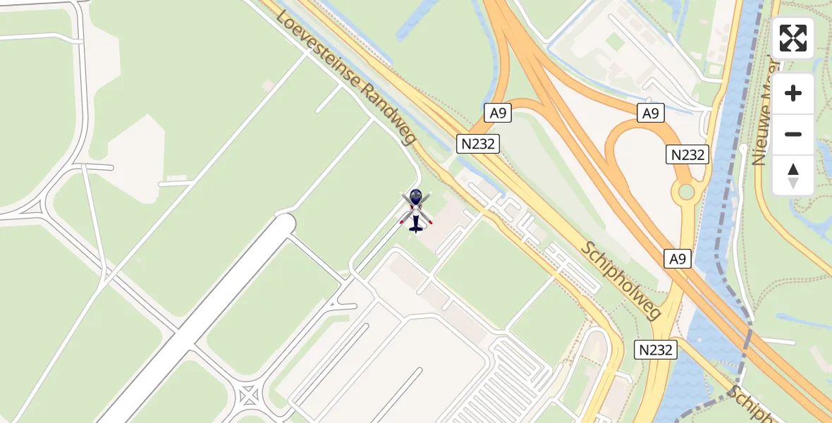 Vluchtroute Politiehelikopter Amsterdam Vliegveld Schiphol - Amsterdam Vliegveld Schiphol, 30 juli 2026, 12:29
