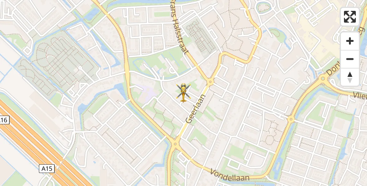 Vluchtroute Traumahelikopter Ridderkerk - Ridderkerk, 23 augustus 2026, 16:57