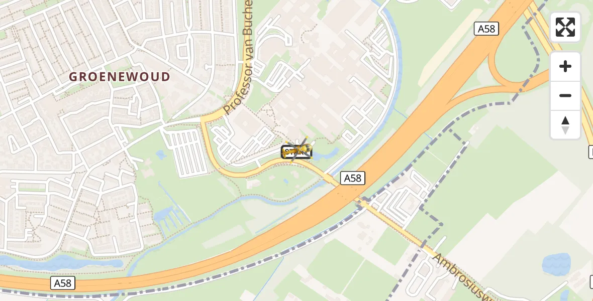 Vluchtroute Traumahelikopter St. Elisabeth Hospital Heliport - St. Elisabeth Hospital Heliport, 26 augustus 2026, 16:41
