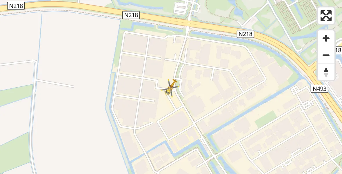 Vluchtroute Traumahelikopter Spijkenisse - Spijkenisse, 28 augustus 2026, 05:30