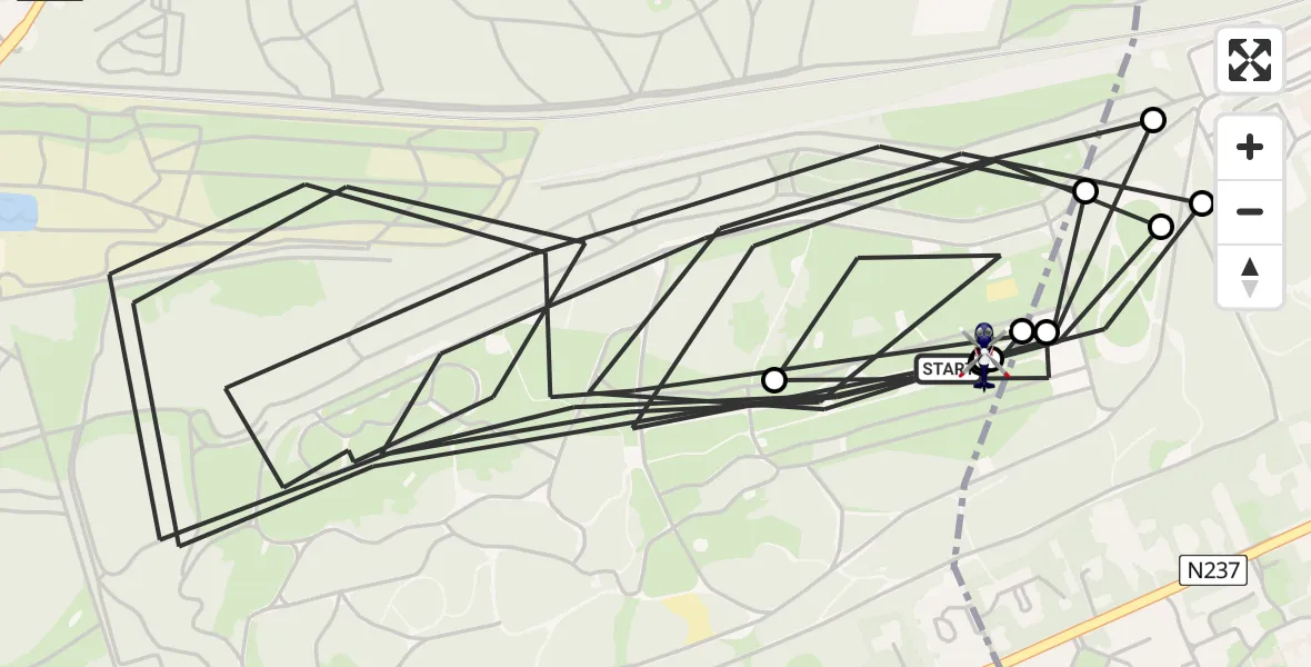 Vluchtroute Politiehelikopter Soest - Soest, 28 augustus 2026, 07:48