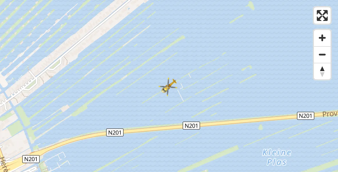 Vluchtroute Traumahelikopter Zuidplas - Zuidplas, 29 augustus 2026, 06:54