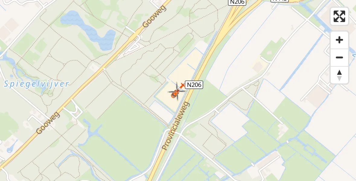 Vluchtroute Kustwachthelikopter Noordwijkerhout - Noordwijkerhout, 29 augustus 2026, 12:39