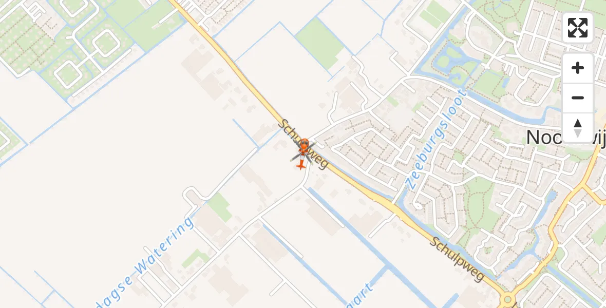 Vluchtroute Kustwachthelikopter Noordwijkerhout - Noordwijkerhout, 29 augustus 2026, 13:04