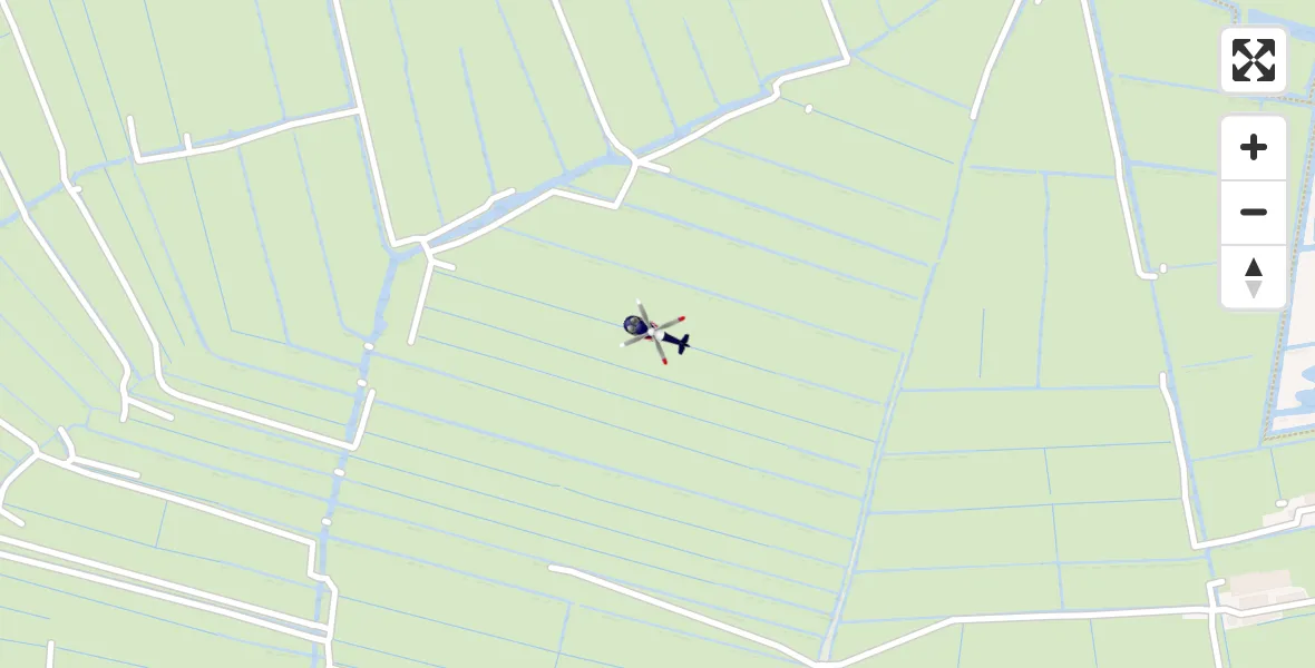 Vluchtroute Politiehelikopter Abcoude - Abcoude, 29 augustus 2026, 13:24