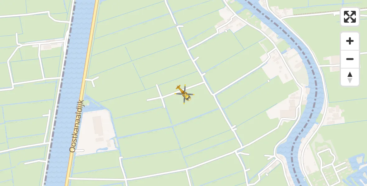 Vluchtroute Traumahelikopter Nigtevecht - Nigtevecht, 31 augustus 2026, 05:23