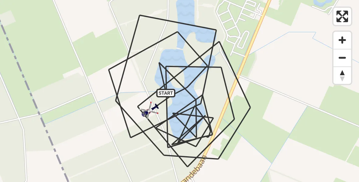 Vluchtroute Politiehelikopter Heusden - Heusden, 03 september 2026, 18:47