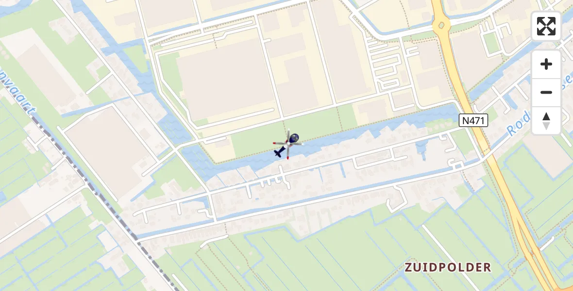 Vluchtroute Politiehelikopter Berkel en Rodenrijs - Berkel en Rodenrijs, 03 september 2026, 20:40