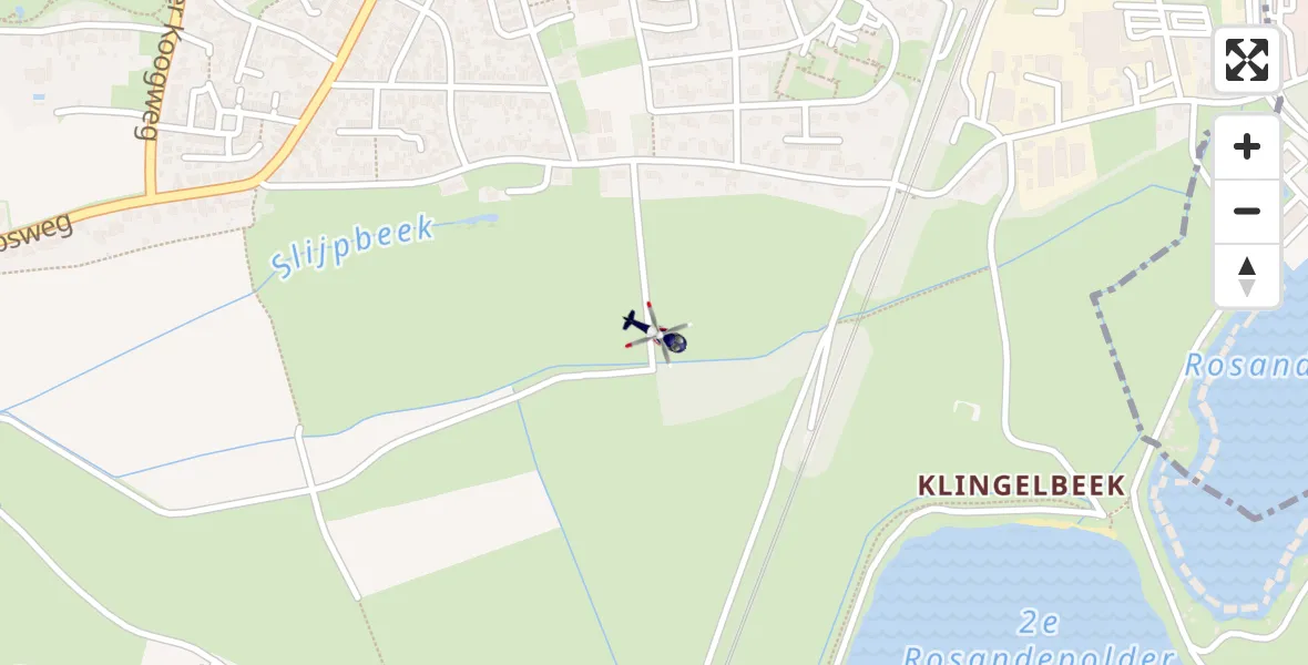 Vluchtroute Politiehelikopter Oosterbeek - Oosterbeek, 04 september 2026, 19:24