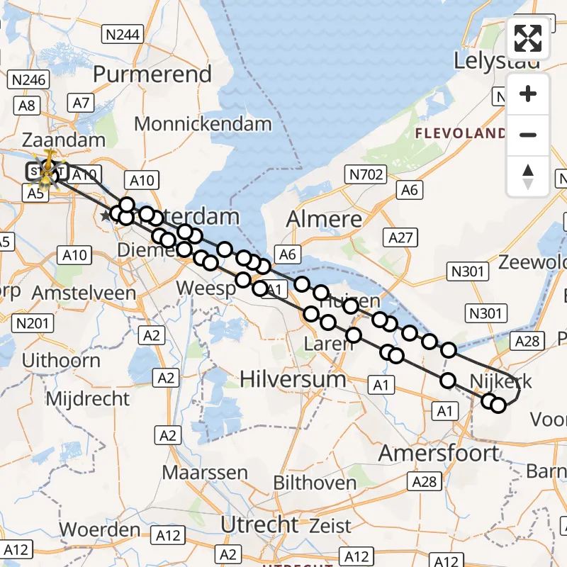 Lln Lifeliner 1 naar Amsterdam Heliport | 6 september 2026 12:26 ...