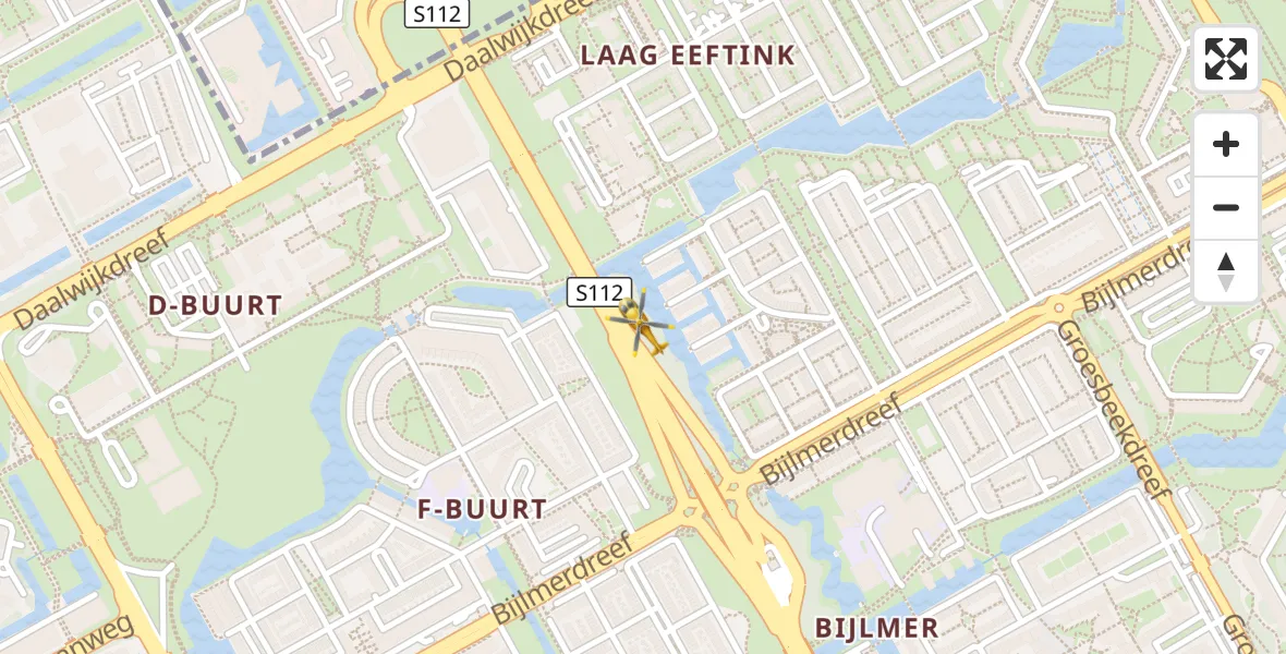 Vluchtroute Traumahelikopter Amsterdam - Amsterdam, 06 september 2026, 23:01