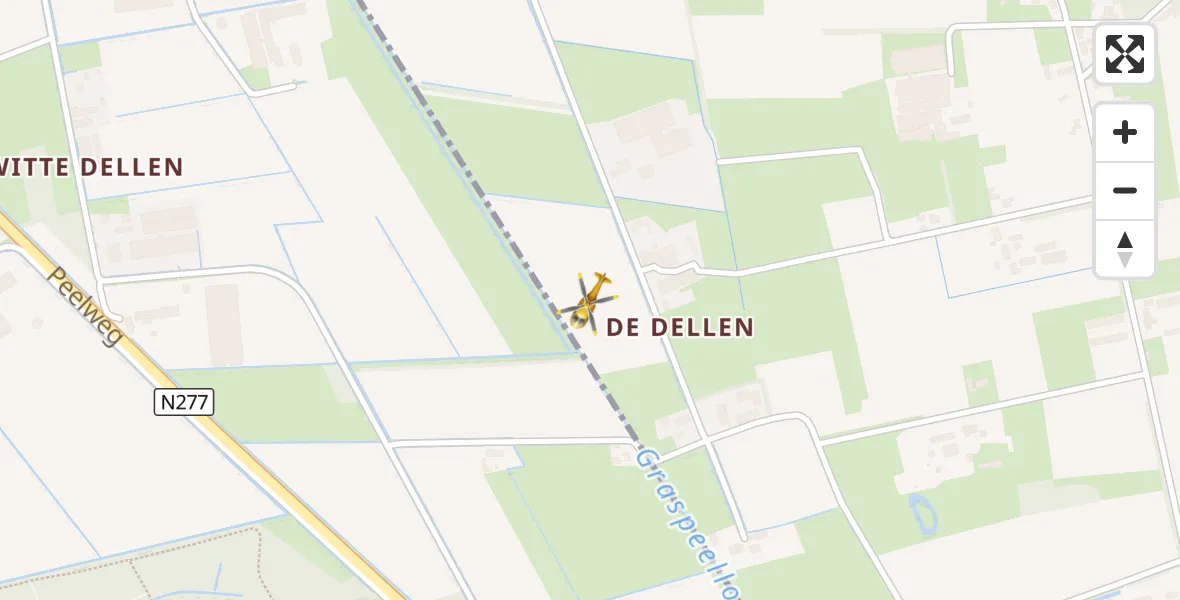 Vluchtroute Traumahelikopter Langenboom - Langenboom, 09 september 2026, 12:58