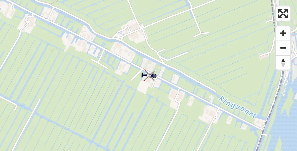 Vluchtroute Politiehelikopter Aarlanderveen - Aarlanderveen, 12 september 2026, 21:23