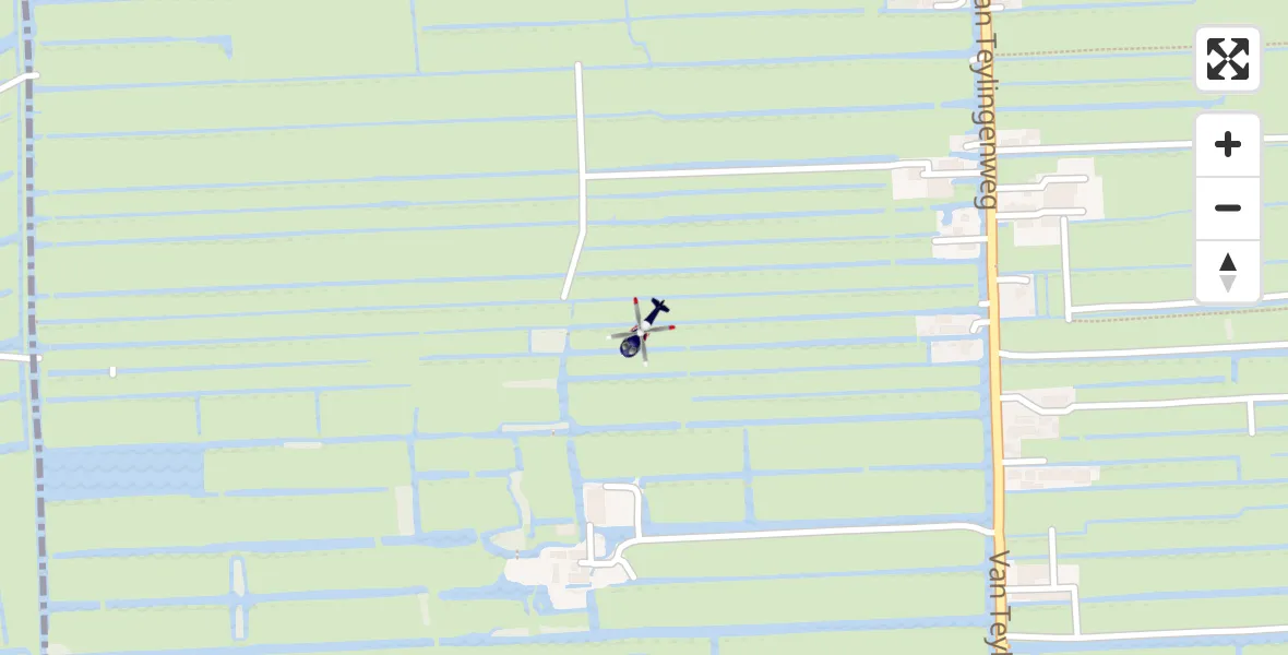 Vluchtroute Politiehelikopter Kamerik - Kamerik, 14 september 2026, 11:37
