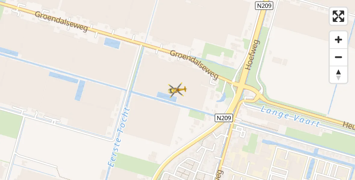 Vluchtroute Traumahelikopter Bleiswijk - Bleiswijk, 15 september 2026, 12:09