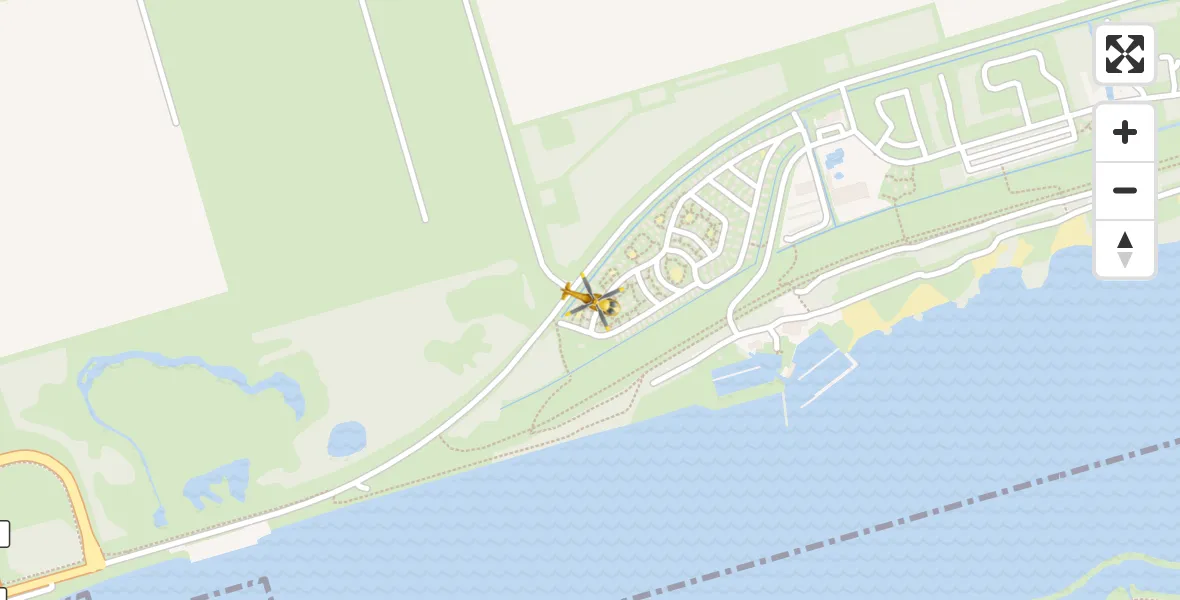 Vluchtroute Traumahelikopter Zeewolde - Zeewolde, 15 september 2026, 15:11