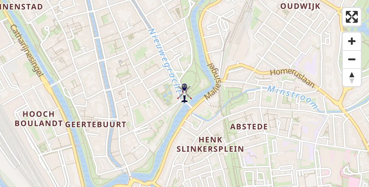 Vluchtroute Politiehelikopter Utrecht - Utrecht, 15 september 2026, 20:20