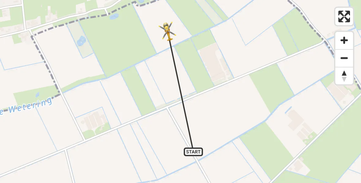 Vluchtroute Traumahelikopter Schaijk - Schaijk, 16 september 2026, 10:12