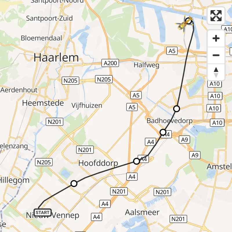 Lln Lifeliner 1 naar Amsterdam Heliport | 19 september 2026 23:17 ...