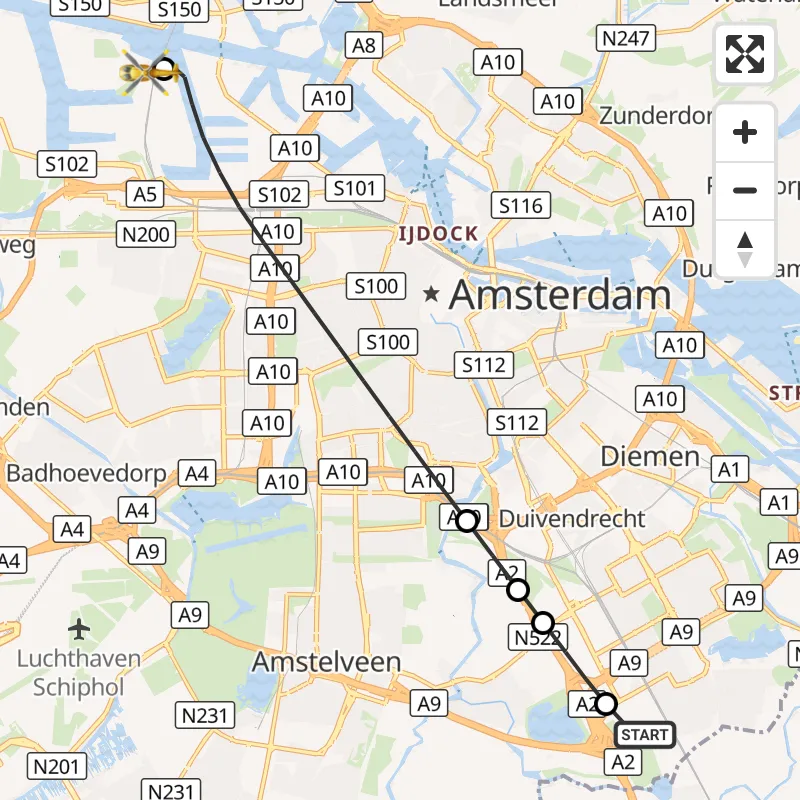 Lln Lifeliner 1 naar Amsterdam Heliport | 20 september 2026 4:42 ...