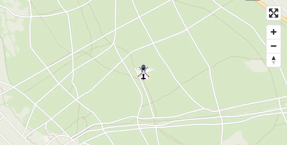Vluchtroute Politiehelikopter Ermelo - Ermelo, 21 september 2026, 20:21