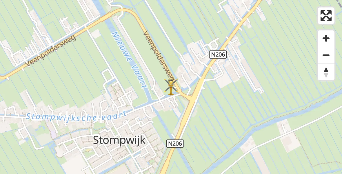 Vluchtroute Traumahelikopter Leidschendam - Leidschendam, 28 september 2026, 09:49