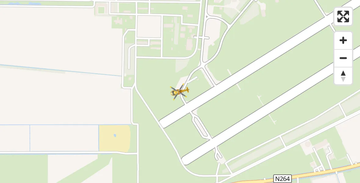 Vluchtroute Traumahelikopter Vliegbasis Volkel - Vliegbasis Volkel, 29 september 2026, 07:00