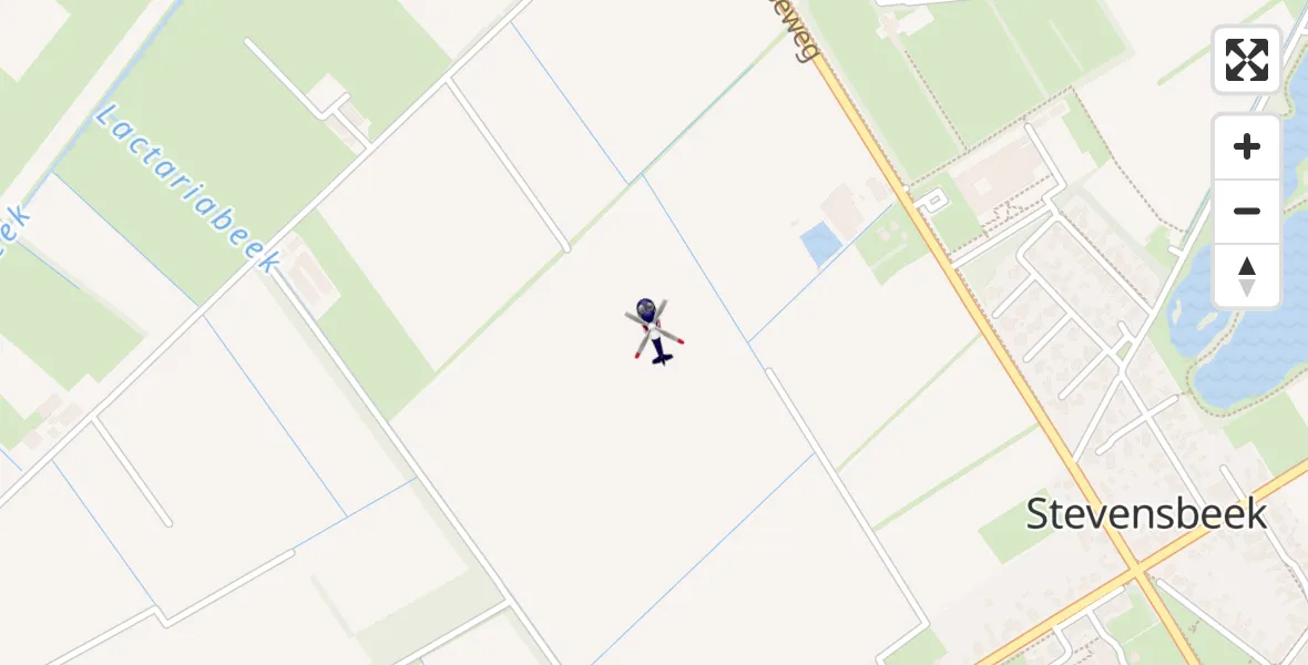 Vluchtroute Politiehelikopter Stevensbeek - Stevensbeek, 30 september 2026, 17:30