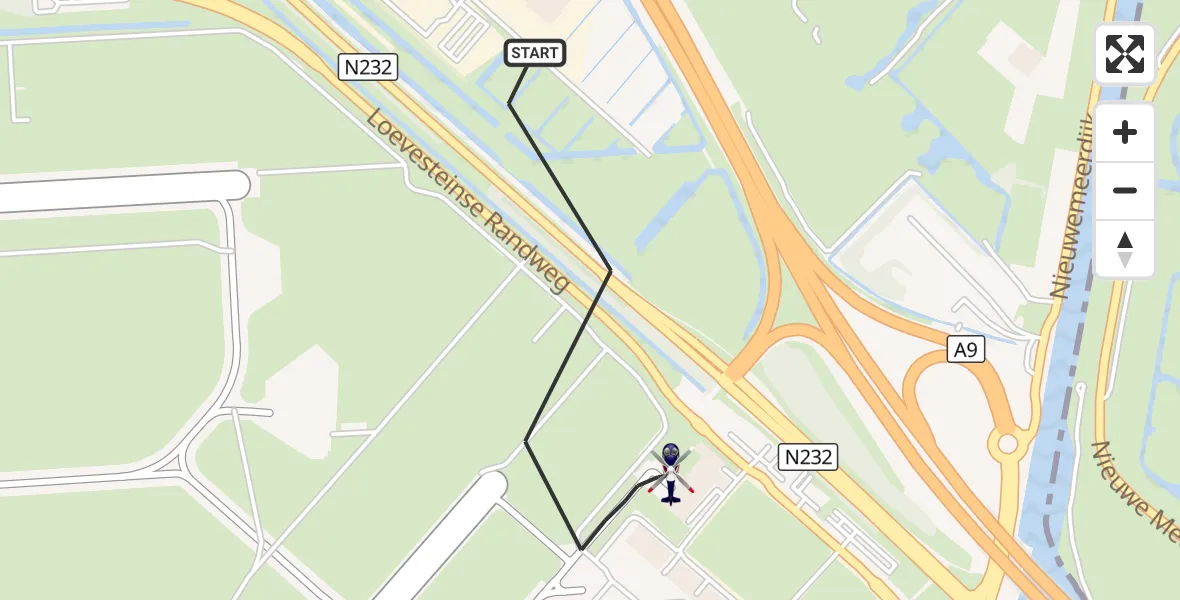 Vluchtroute Politiehelikopter Amsterdam Vliegveld Schiphol - Amsterdam Vliegveld Schiphol, 30 september 2026, 17:44