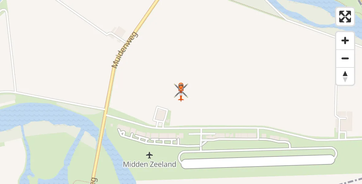Vluchtroute Kustwachthelikopter Vliegveld Midden-Zeeland - Vliegveld Midden-Zeeland, 03 oktober 2026, 10:33